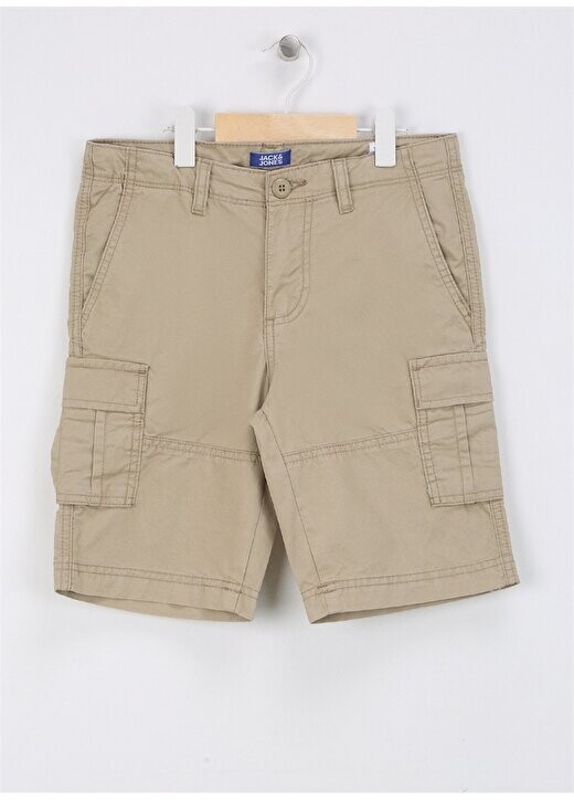 

Мужские шорты с нормальной талией Normal Stone JPSTCOLE JJCAMPAIGN SHORT JNR Jack & Jones, серый