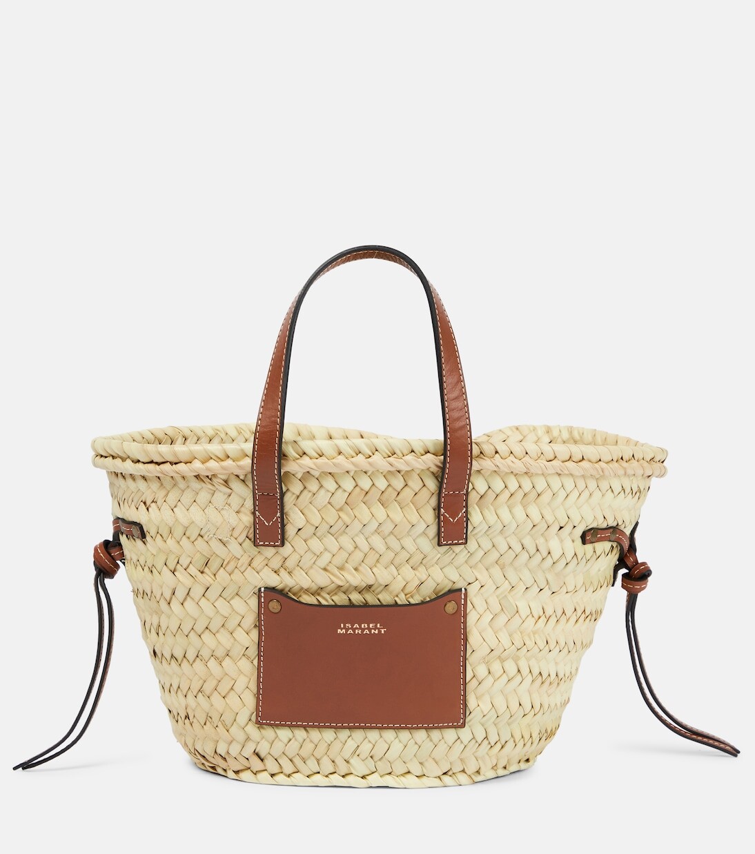 

Соломенная сумка-корзина cadix mini Isabel Marant, коричневый
