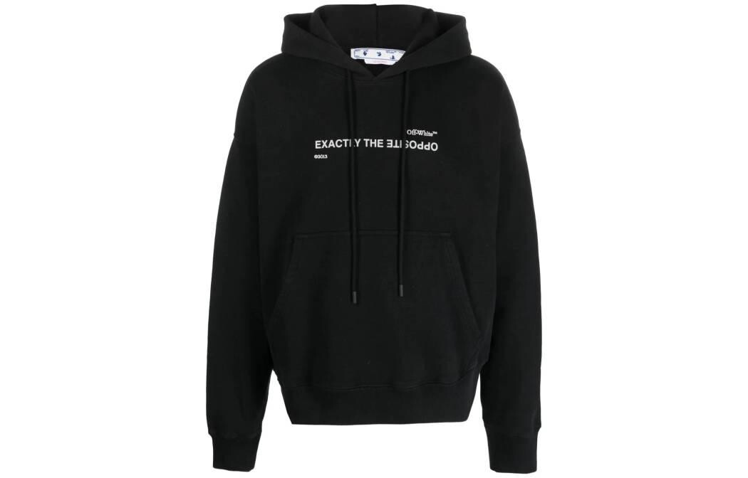 

OFF-WHITE Мужская толстовка, цвет Black
