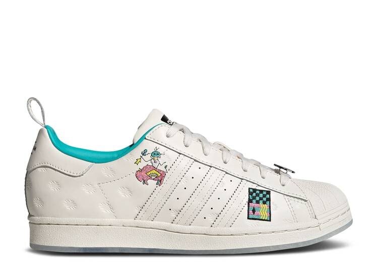 

Кроссовки Adidas ARIZONA X SUPERSTAR 'HAVE AN ICED DAY - CHALK WHITE', белый