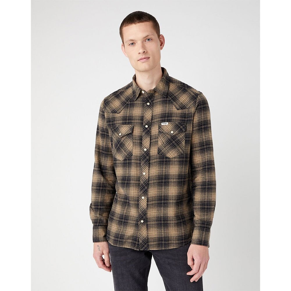 

Рубашка Wrangler Western, коричневый