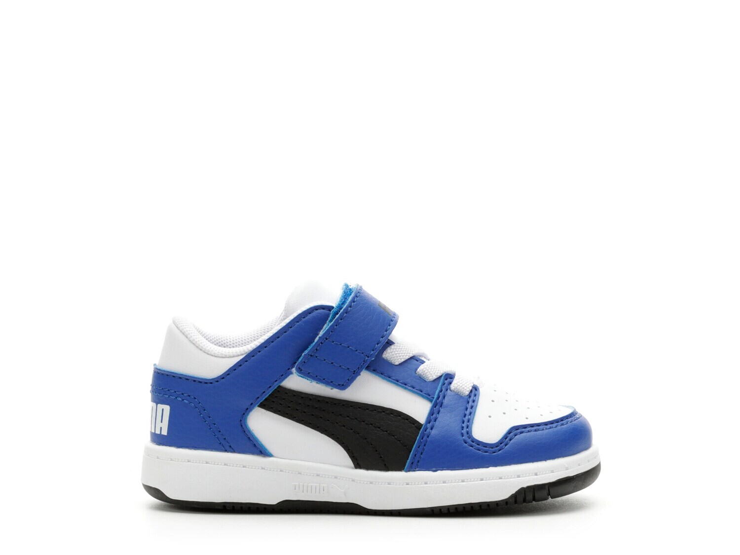 

Кроссовки Puma Rebound Layup детские, белый-синий