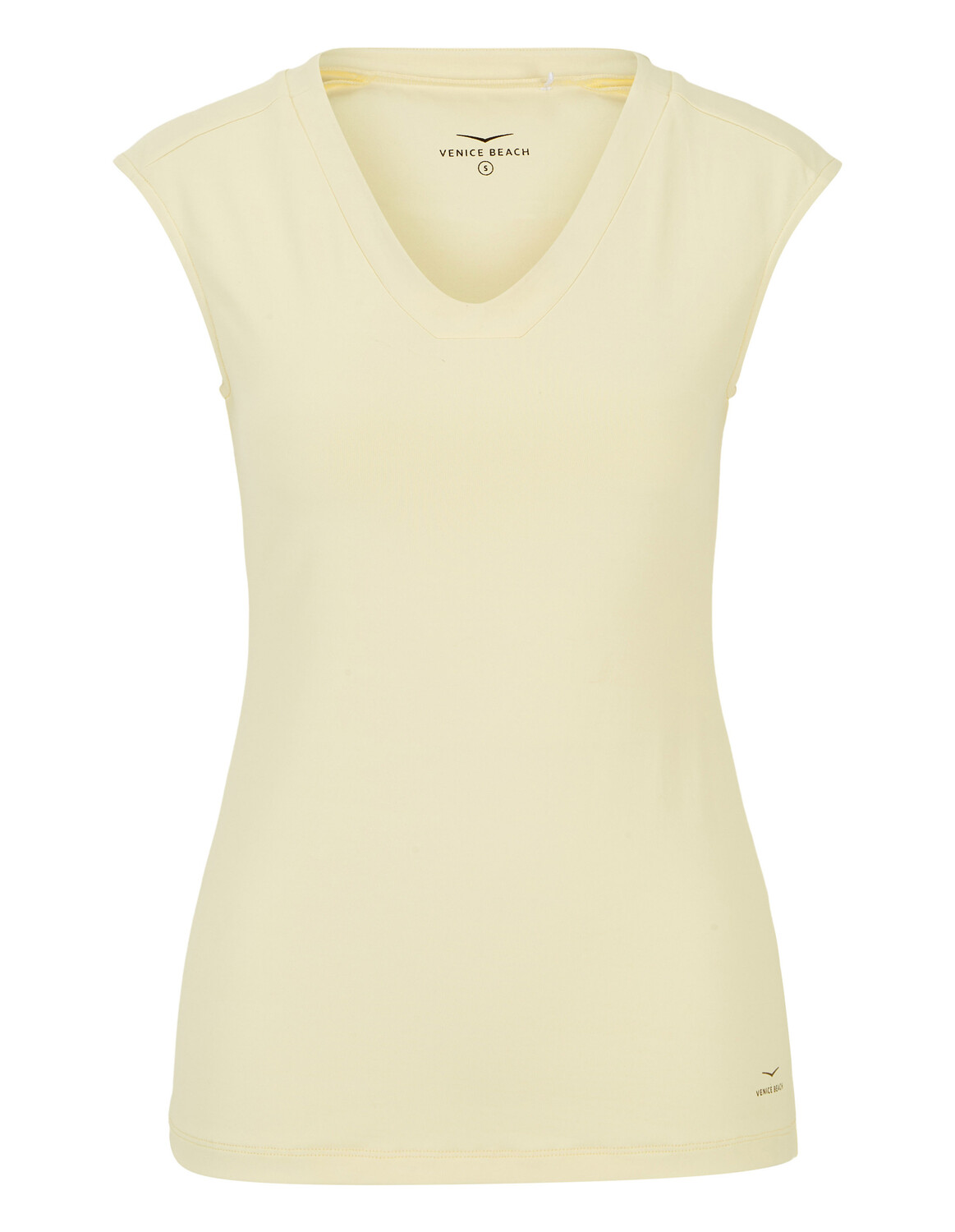 

Спортивная футболка Venice Beach V Neck Shirt VB Nimah, цвет pale yellow
