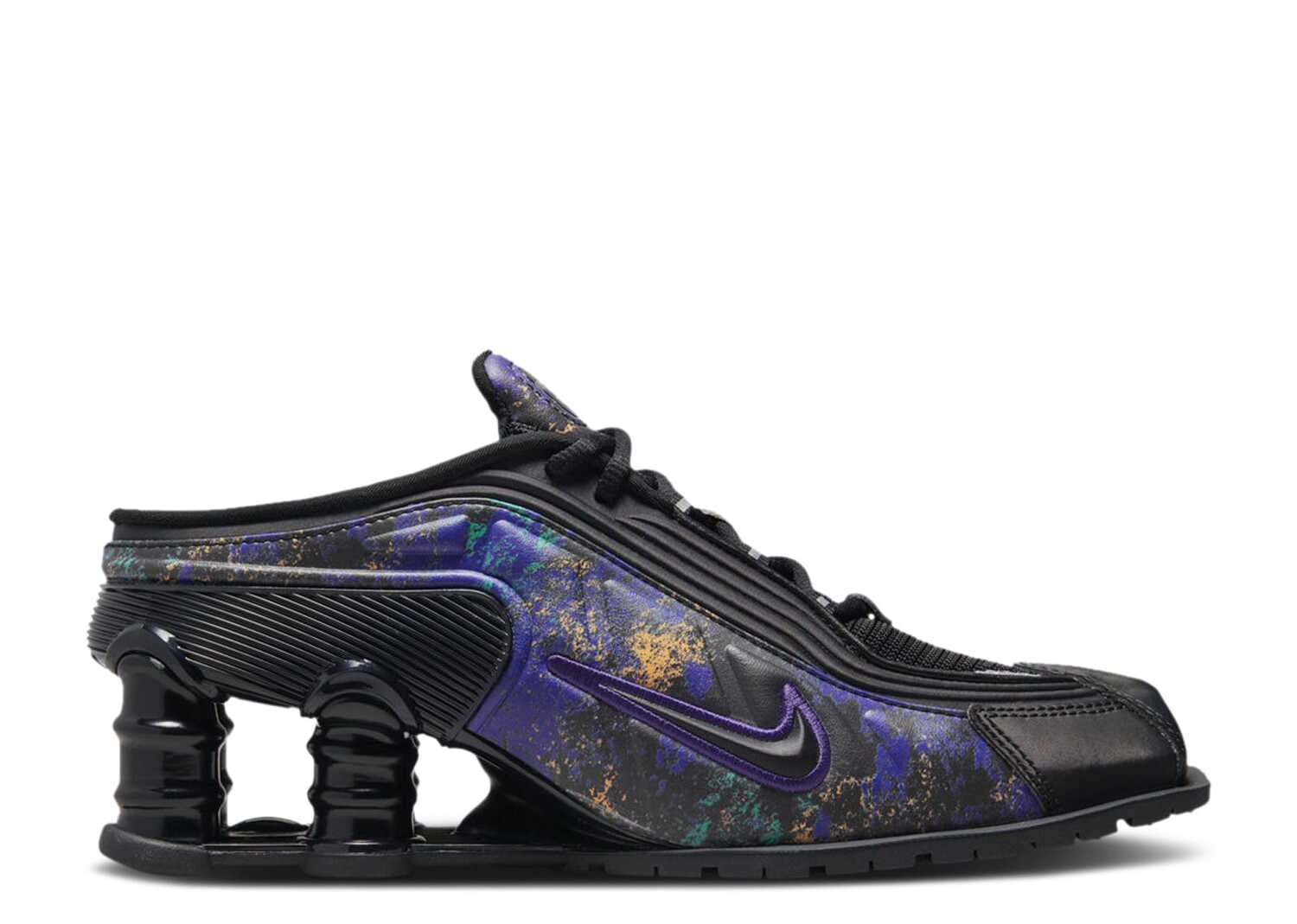 

Кроссовки Nike Martine Rose X Wmns Shox Mule Mr4 'Eggplant', черный