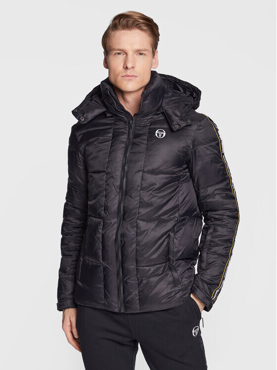

Пуховик стандартного кроя Sergio Tacchini, черный