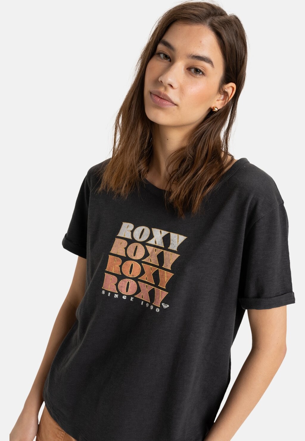 

Принт на футболке OCEAN AFTER Roxy, черный