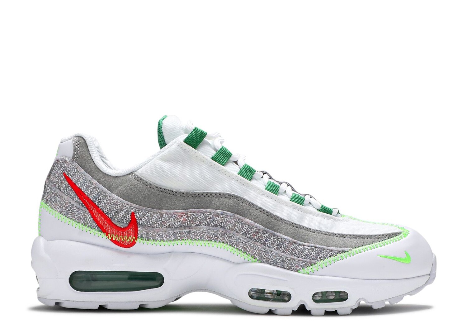 

Кроссовки Nike Air Max 95 Nrg 'Recycled Jerseys Pack', белый, Белый;серый