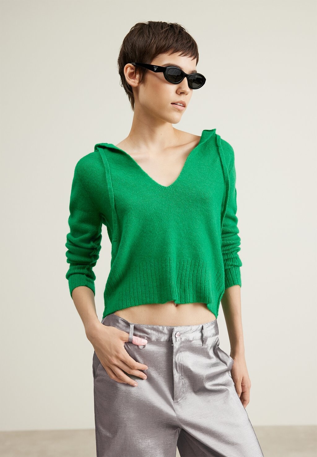 

Свитшот Patrizia Pepe ДЖЕРСИ, цвет vibrant green