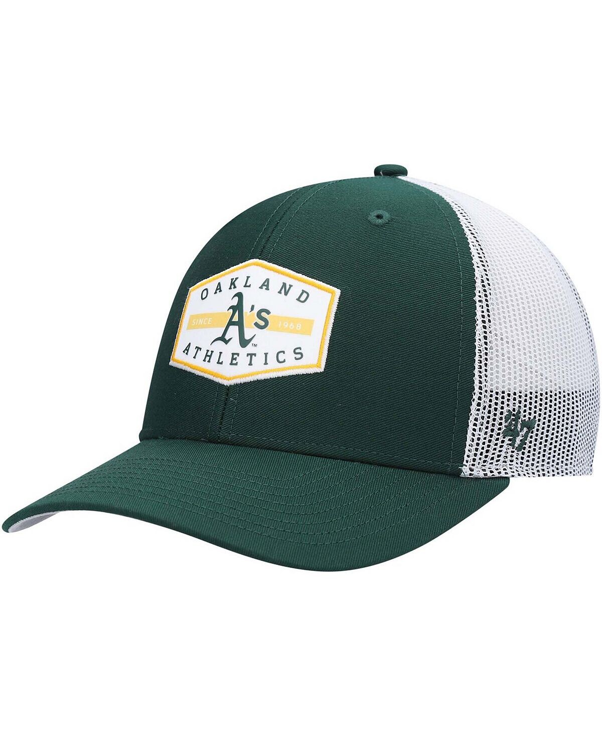

Мужская зеленая кепка Oakland Athletics Convoy Trucker Snapback '47 Brand