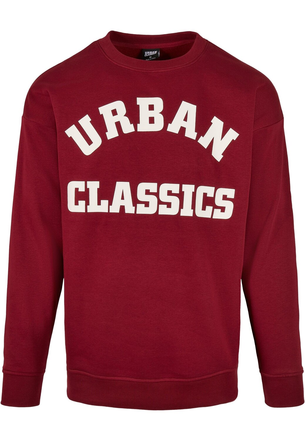 

Толстовка Urban Classics Rundhalsausschnitt, красный
