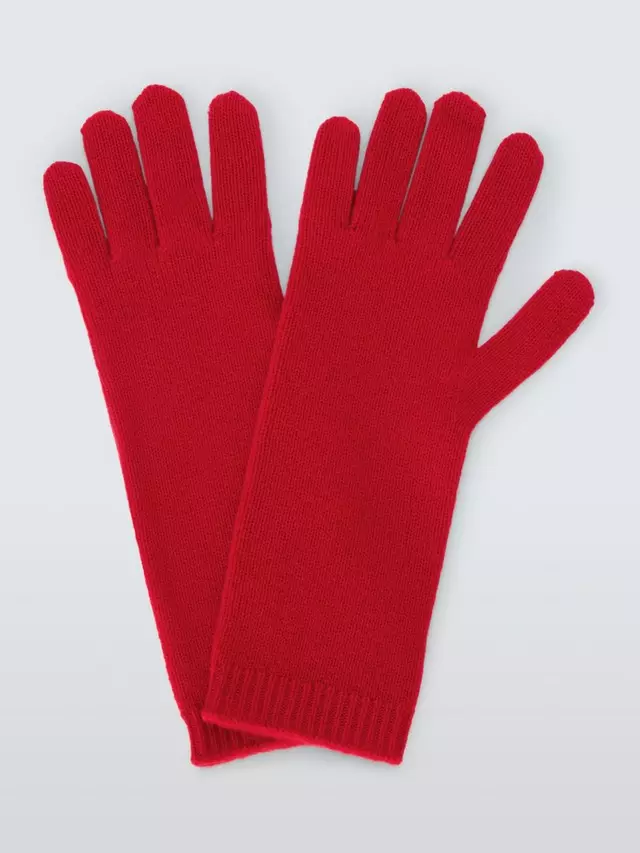 

Перчатки John Lewis Cashmere, красный