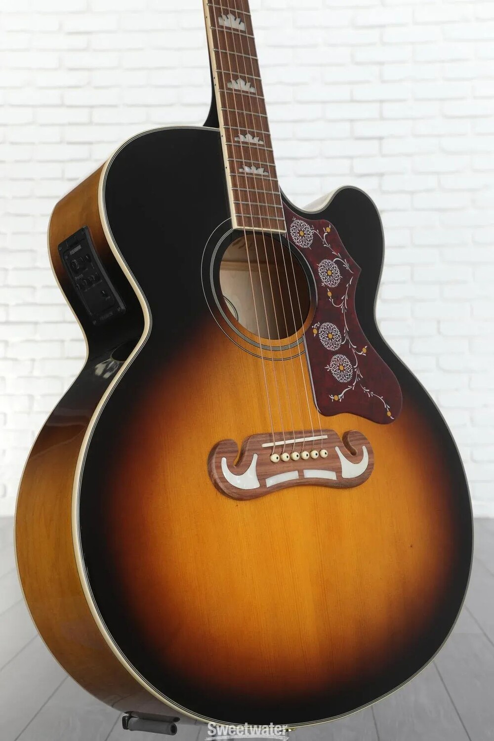 

Акустически-электрическая гитара Epiphone J-200EC Studio — винтажная демо-версия Sunburst