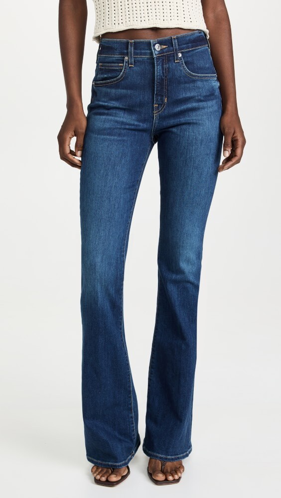 

Джинсы Veronica Beard Jean Beverly High Rise Skinny Flare, синий