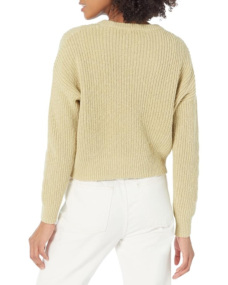 

Свитер Madewell Textural-Knit Pullover Sweater, цвет Pale Lichen