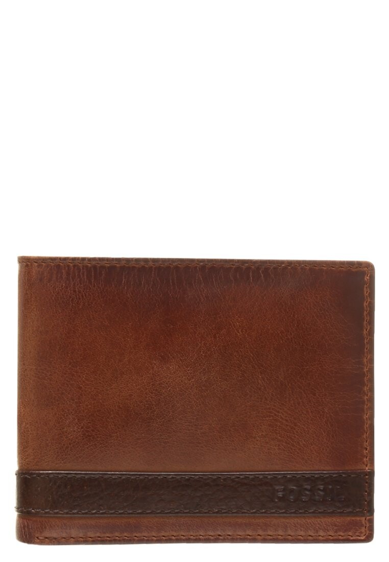 Кошелек QUINN Fossil, цвет brown