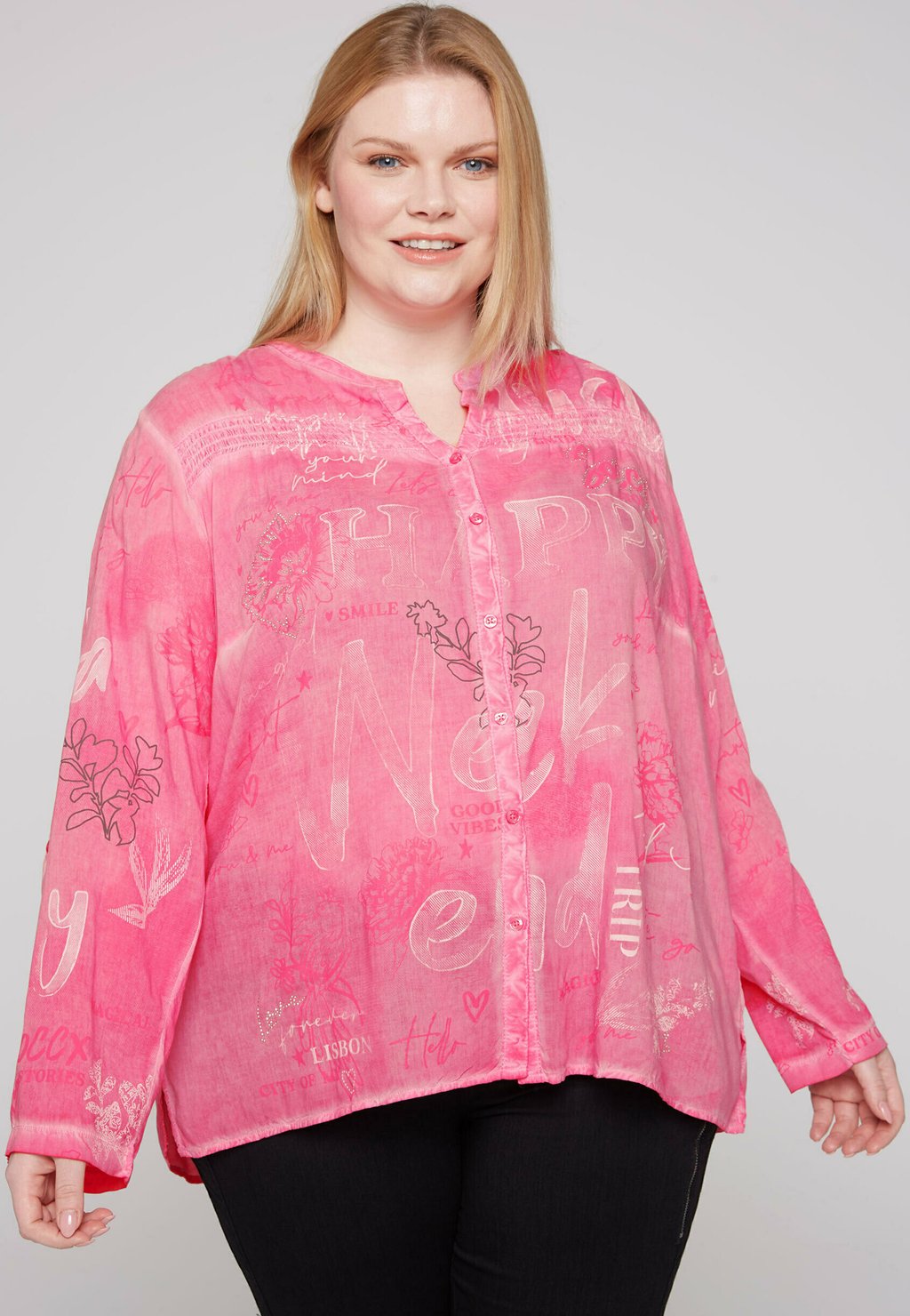 Блуза Soccx, цвет happy pink
