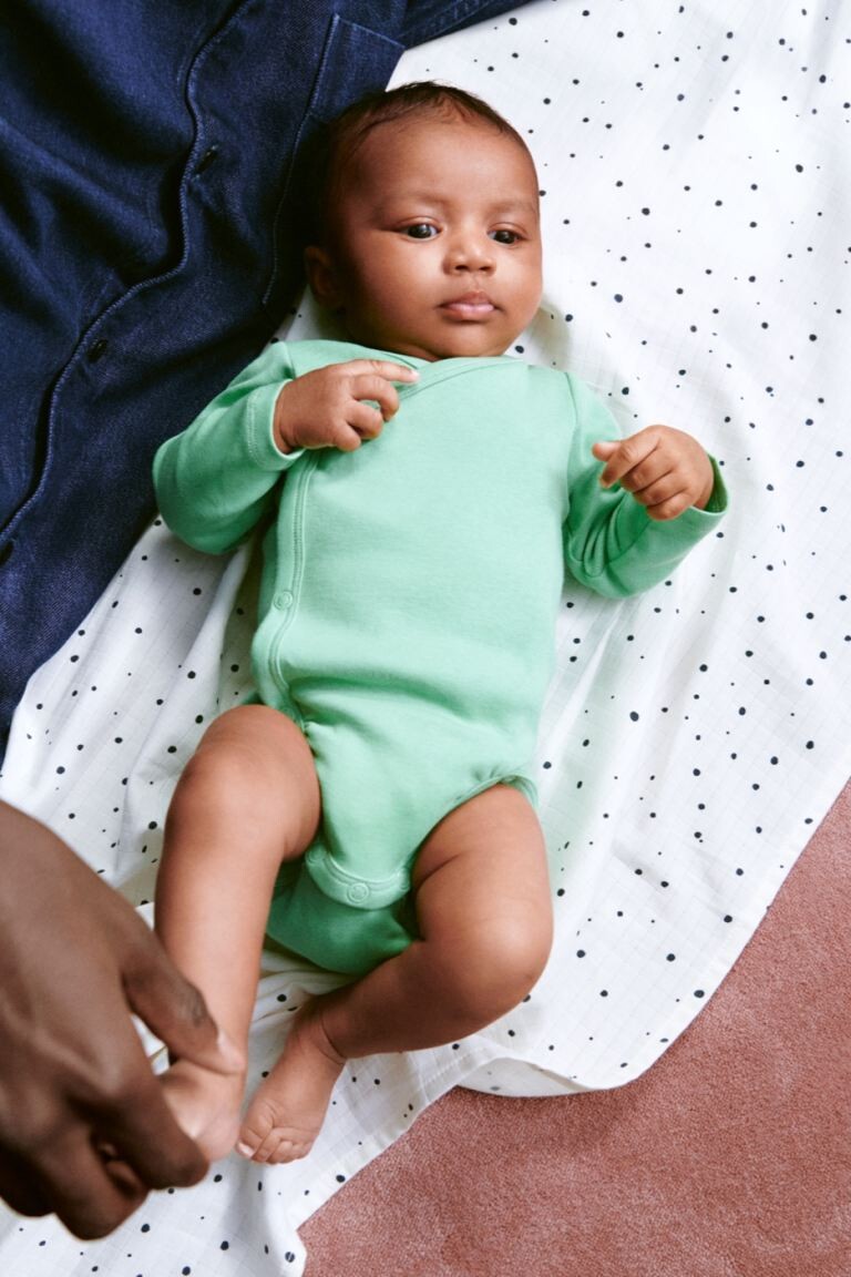 

Комплект из 3 боди с длинными рукавами H&M
