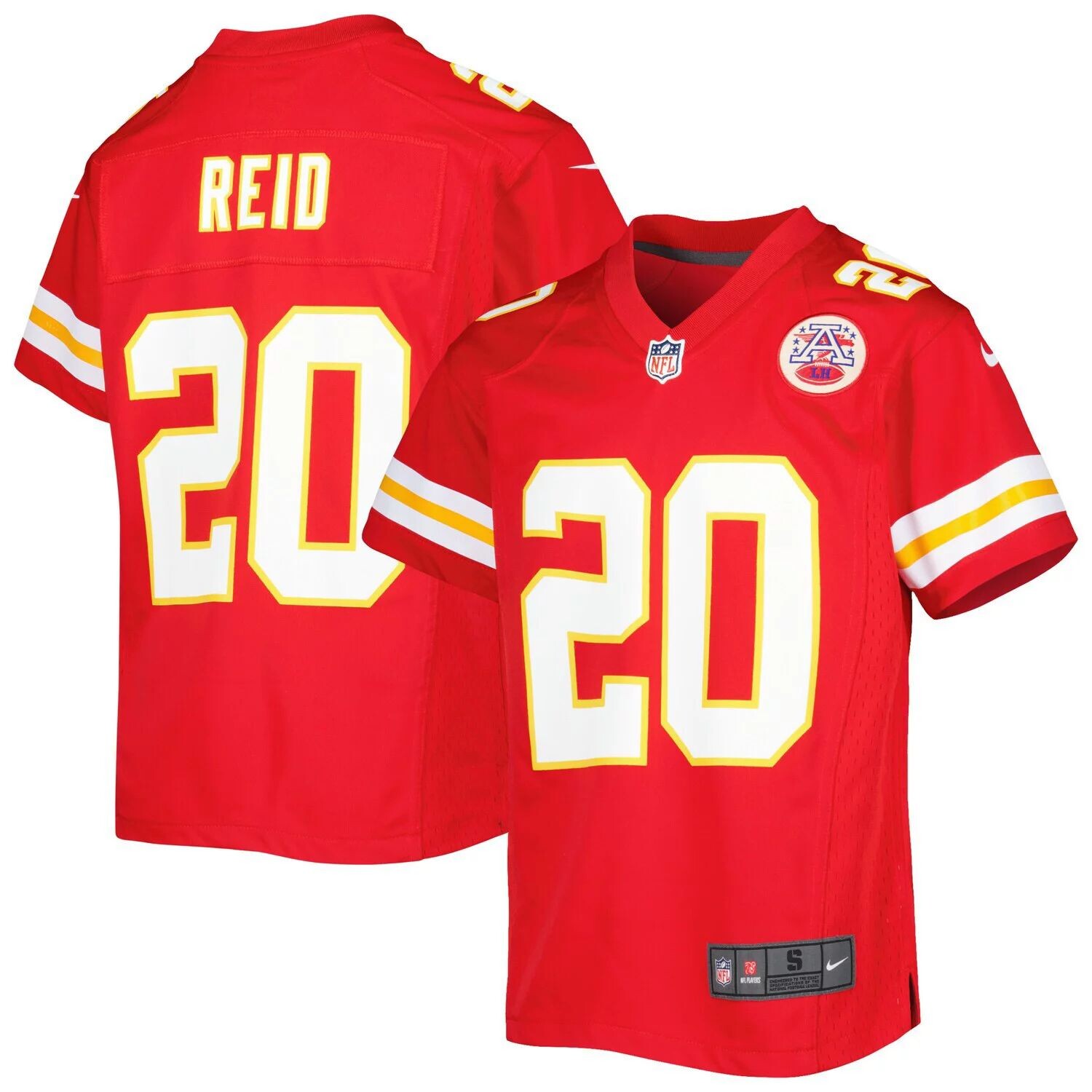 

Молодежная майка Nike Justin Reid Red Kansas City Chiefs Game Nike