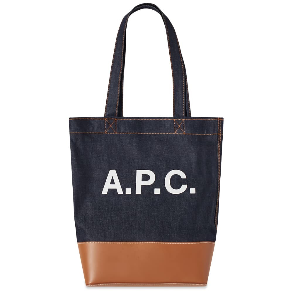 

A.P.C. Сумка-тоут Axel из денима и кожи