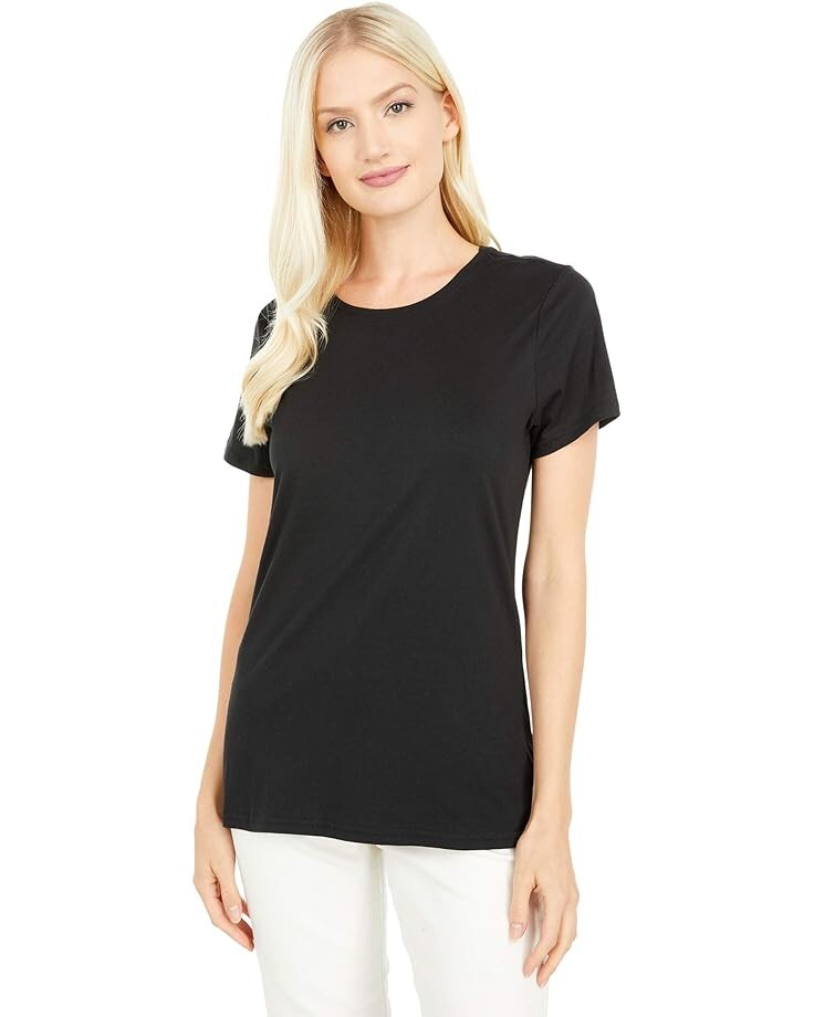 

Футболка PACT Organic Cotton Midweight Crew Neck, черный