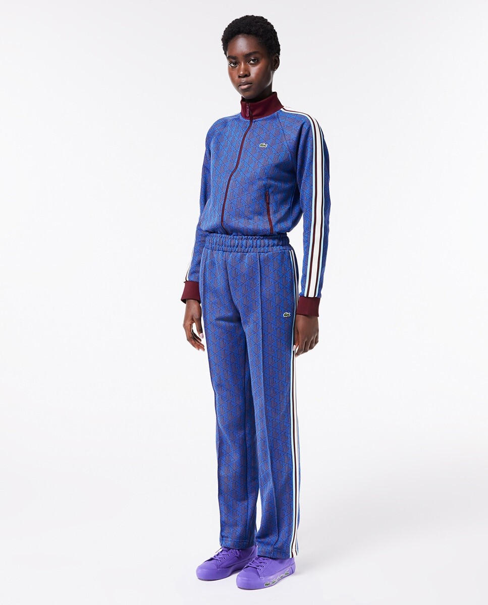 

Женские спортивные штаны с монограммой Lacoste, синий