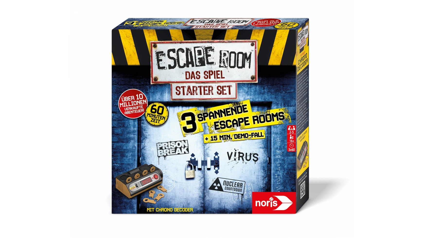 Квест-комната игра Noris Spiele настольная игра escape room family – jungle