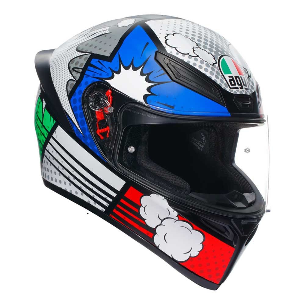 Шлем полнолицевой AGV K1 S E2206, разноцветный