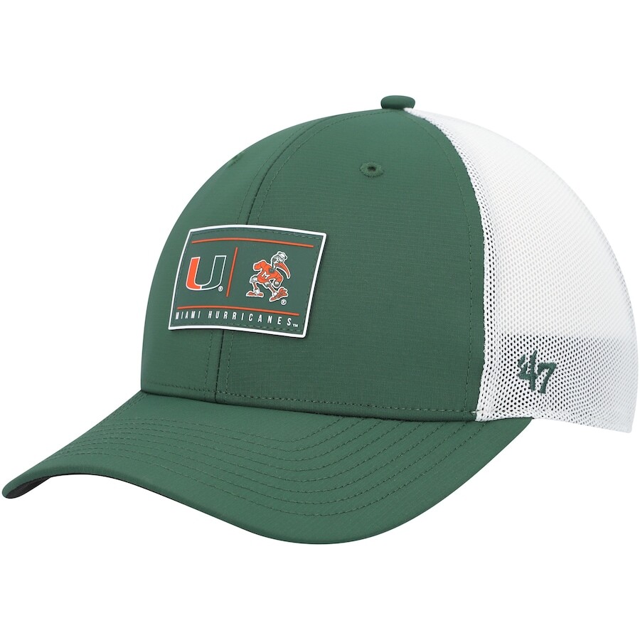 

Бейсболка 47 Miami Hurricanes, зеленый