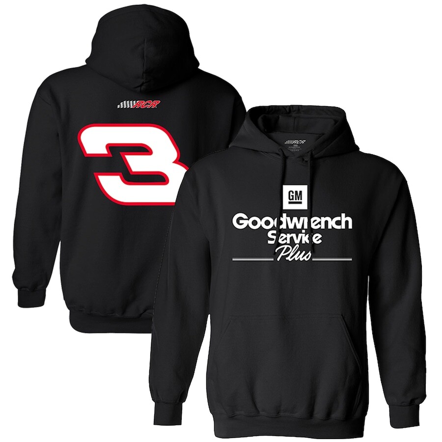 

Пуловер с капюшоном Richard Childress Racing Team Collection Dale Earnhardt, черный