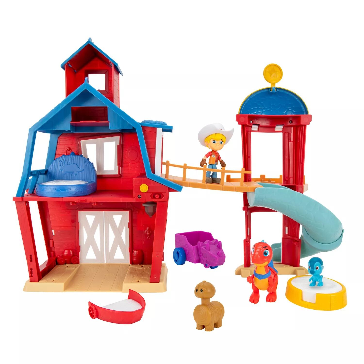 

Игровой набор Dino Ranch «Джон и Тандерболт» The Clubhouse Dino Ranch