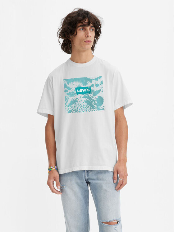 

Футболка свободного кроя Levi's, белый