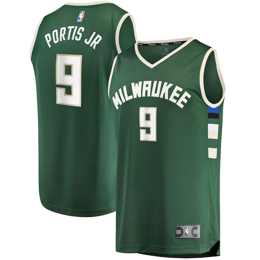 

Джерси Fanatics Branded Milwaukee Bucks, зеленый