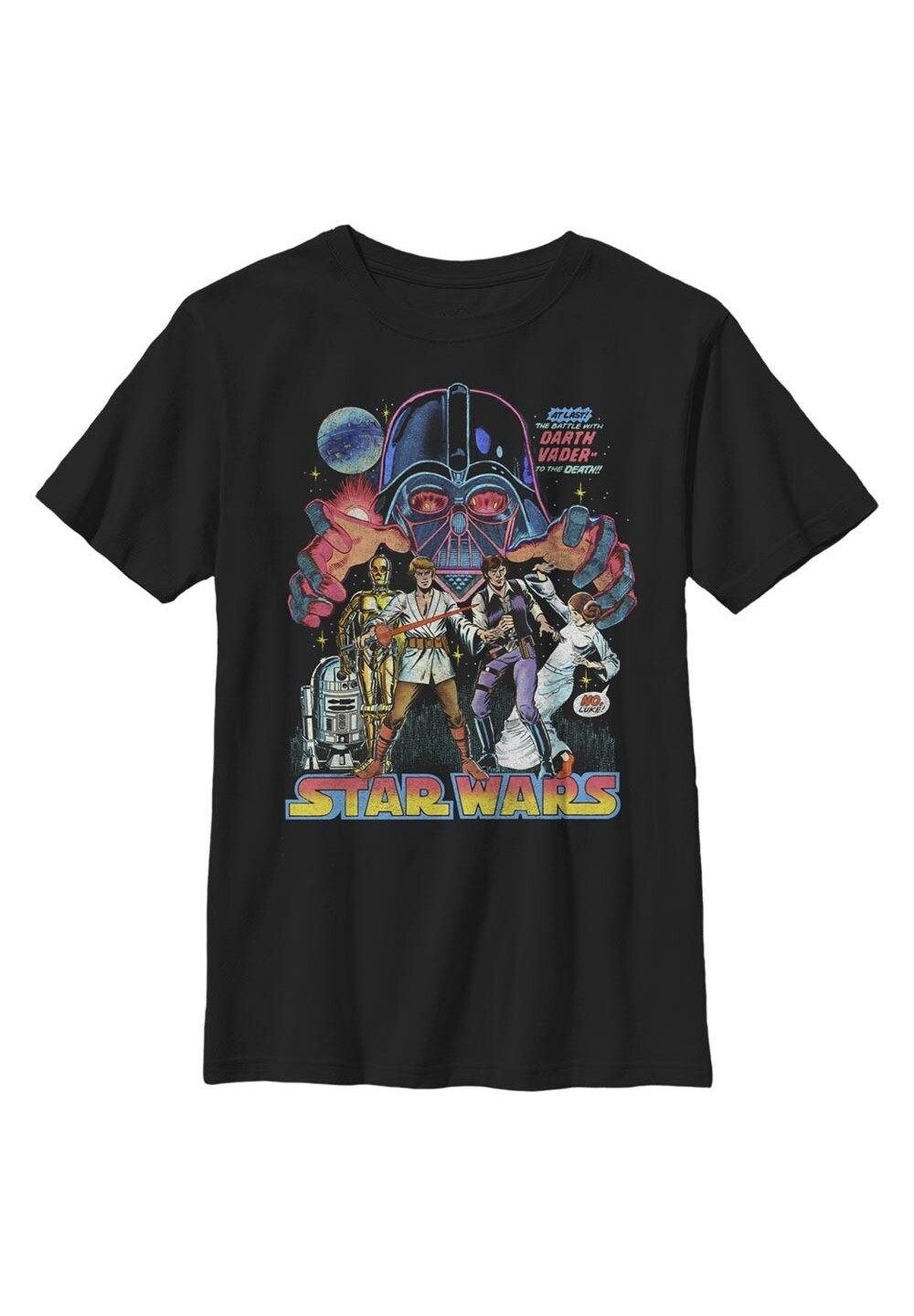

Футболка с принтом Star Wars Vader Grab Star Wars, черный