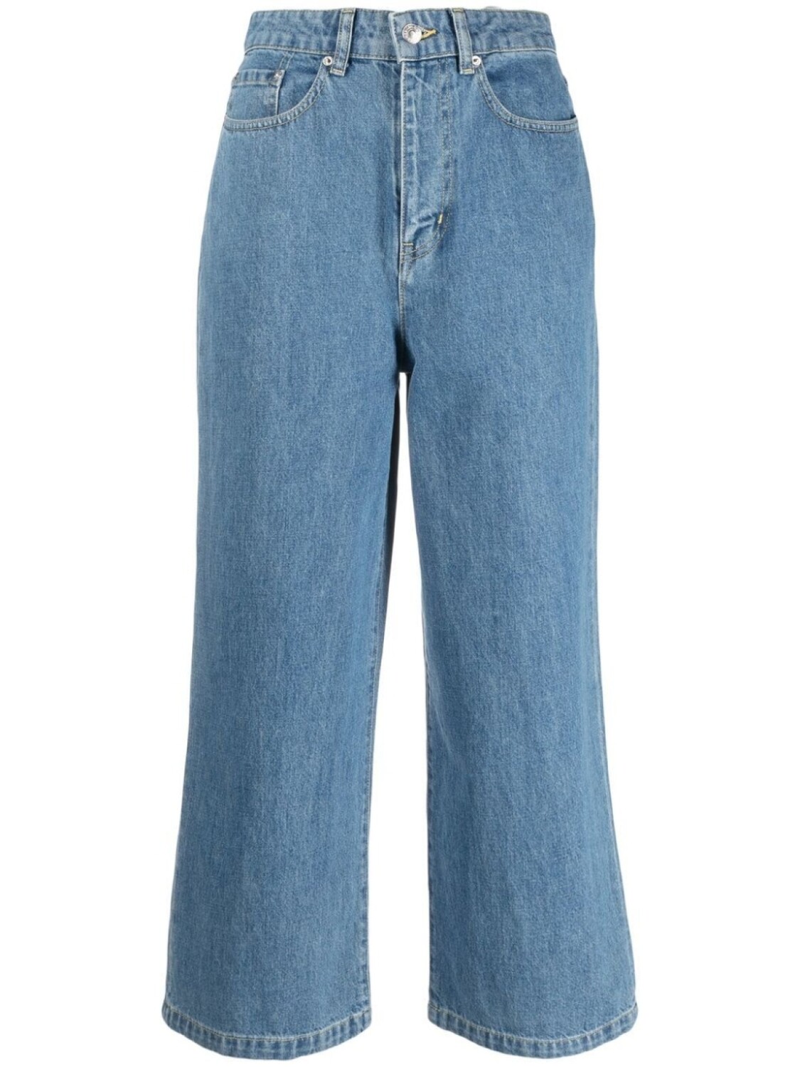 

Kenzo широкие джинсы с завышенной талией, синий