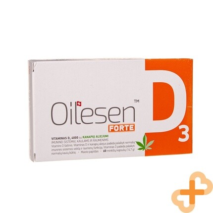 

Forte D3 4000 Мягкие капсулы с витамином D3 60 шт., Oilesen