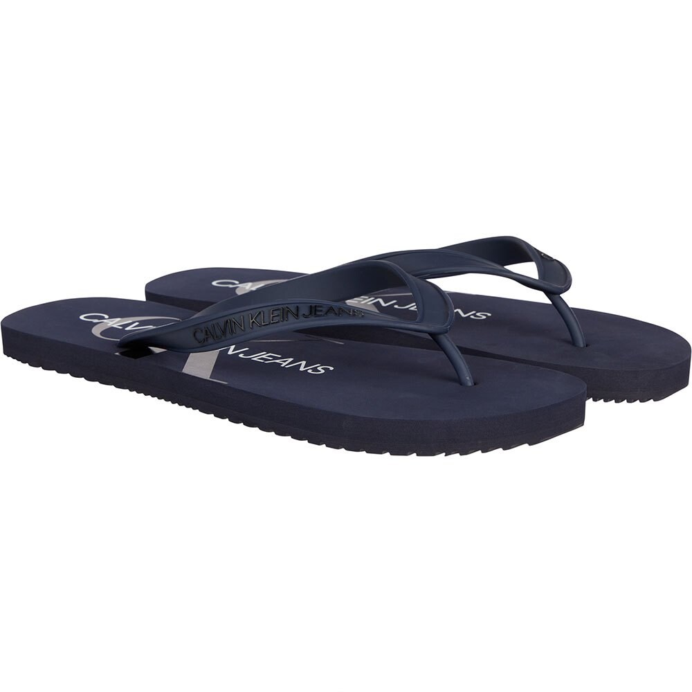 

Шлепанцы Calvin Klein Jeans Delhi Beach Monogram TPU, синий