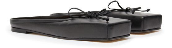 

Les Mules Тарелки Балет Jacquemus, черный