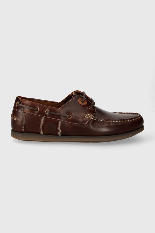 

Кожаные мокасины Wake Barbour, коричневый