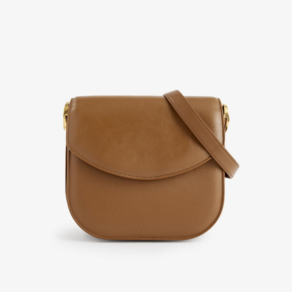 

Кожаная сумка через плечо coin Jil Sander, цвет cinnamon