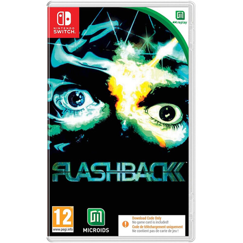 

Видеоигра Flashback – Microids Replay (Code In A Box) – Nintendo Switch