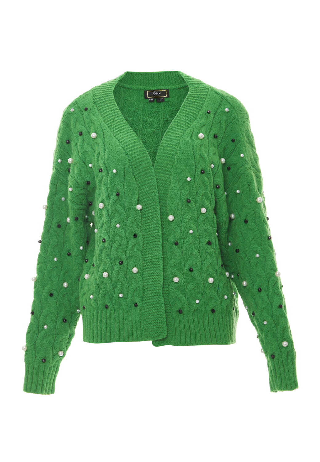 

Толстовка faina Strickjacke, зеленый
