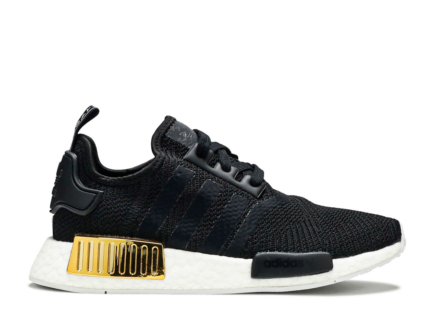 

Кроссовки adidas Wmns Nmd_R1 'Black Gold Metallic', черный