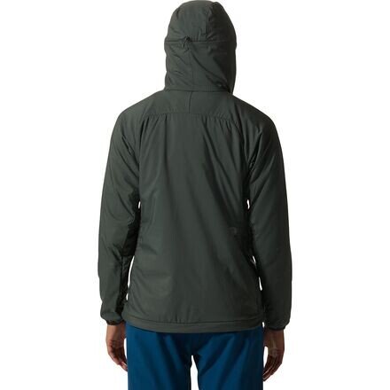 

Теплая куртка Kor Airshell - женская Mountain Hardwear, цвет Black Spruce