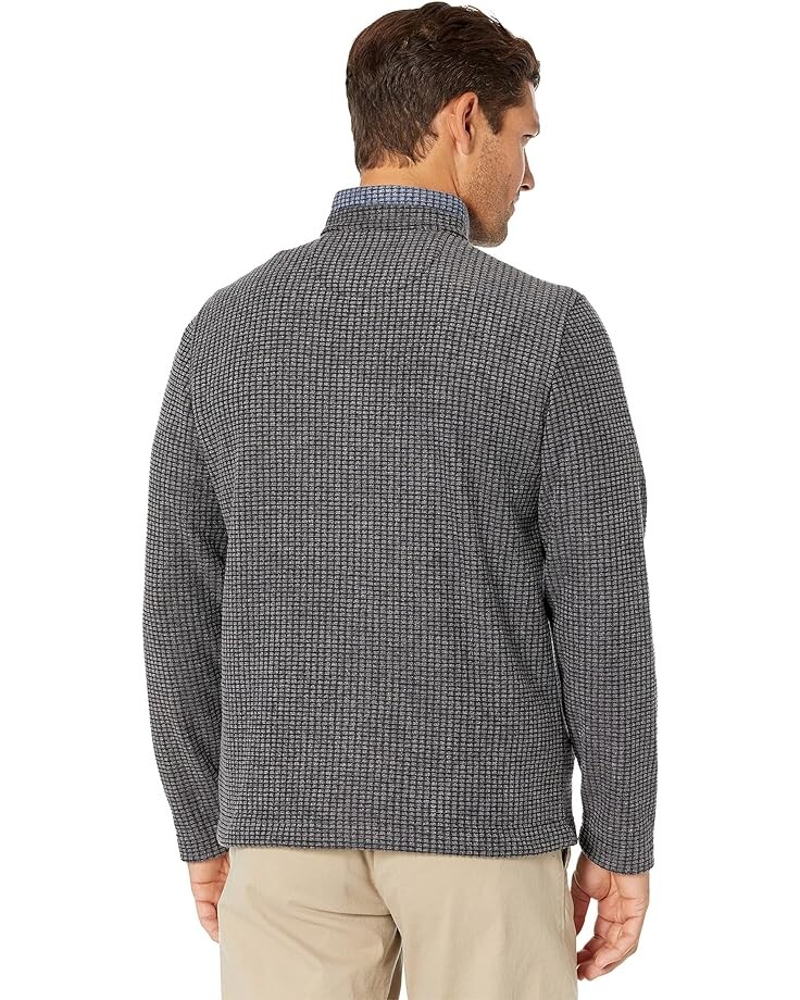 

Свитер Johnston & Murphy Waffle 1/4 Zip, угольный