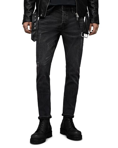 

Джинсы Rex Slim Fit черного цвета ALLSAINTS, цвет Black