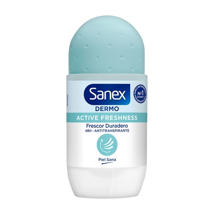 Дезодорант Desodorante Dermo Rollon Active Freshness Sanex, 50 ml дезодорант антиперспирант шариковый для тела sanex homme active control 48h 50 мл