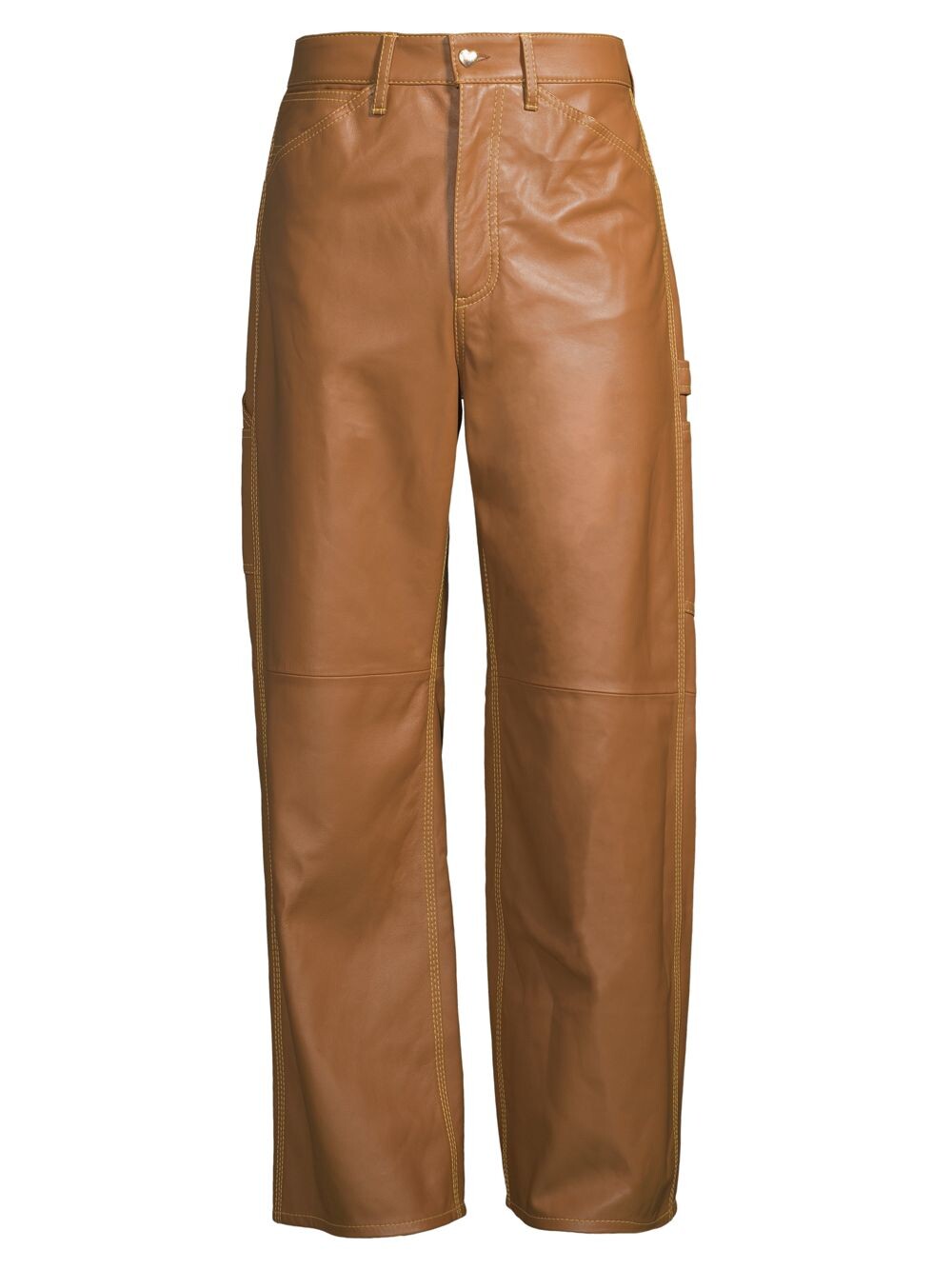 

Кожаные брюки Marni x Carhartt WIP Marni