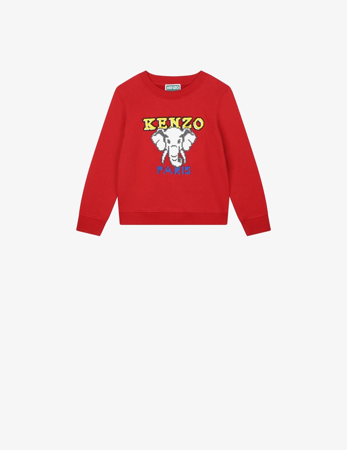 

Хлопковая толстовка Kenzo, красный