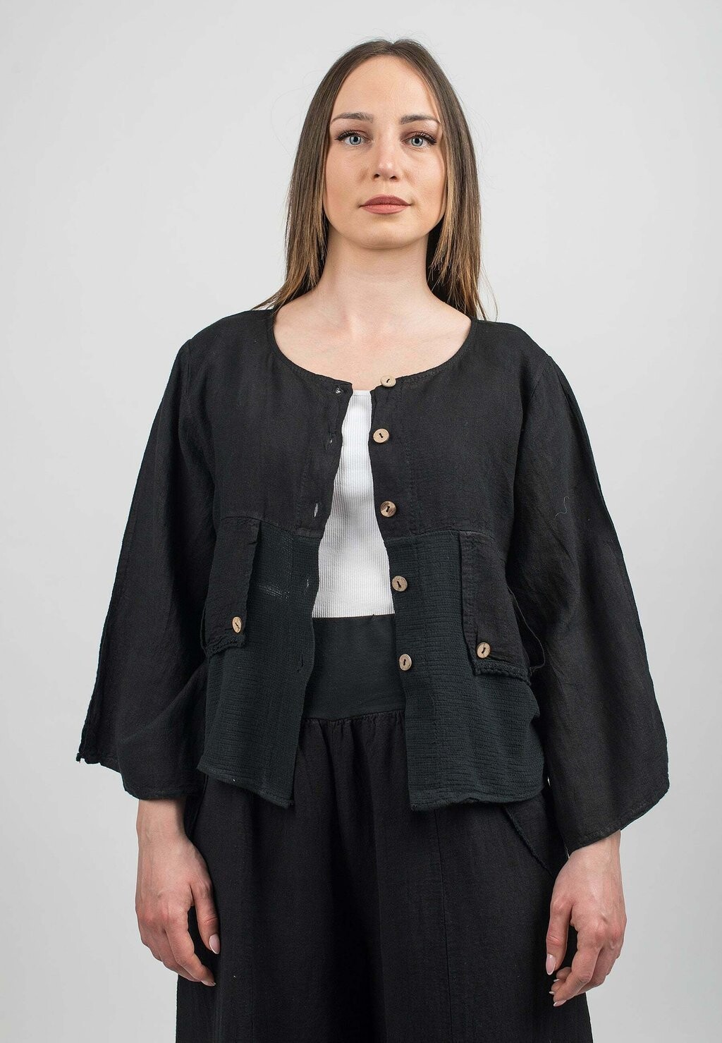 

Легкая куртка Dalle Piane Cashmere, черный