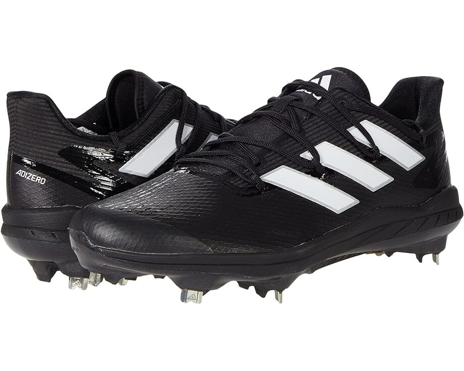 

Кроссовки Adidas Adizero Afterburner 8 Baseball, цвет Black/White/White